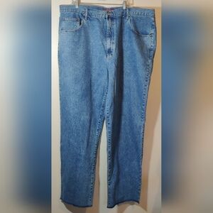 Unionbay Mens Jeans 48x34 Relaxed Fit Blue Denim Big & Tall NWT No 629 Comfort